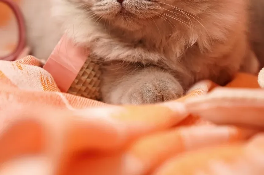 Por que minha gata está sendo agressiva com os filhotes?